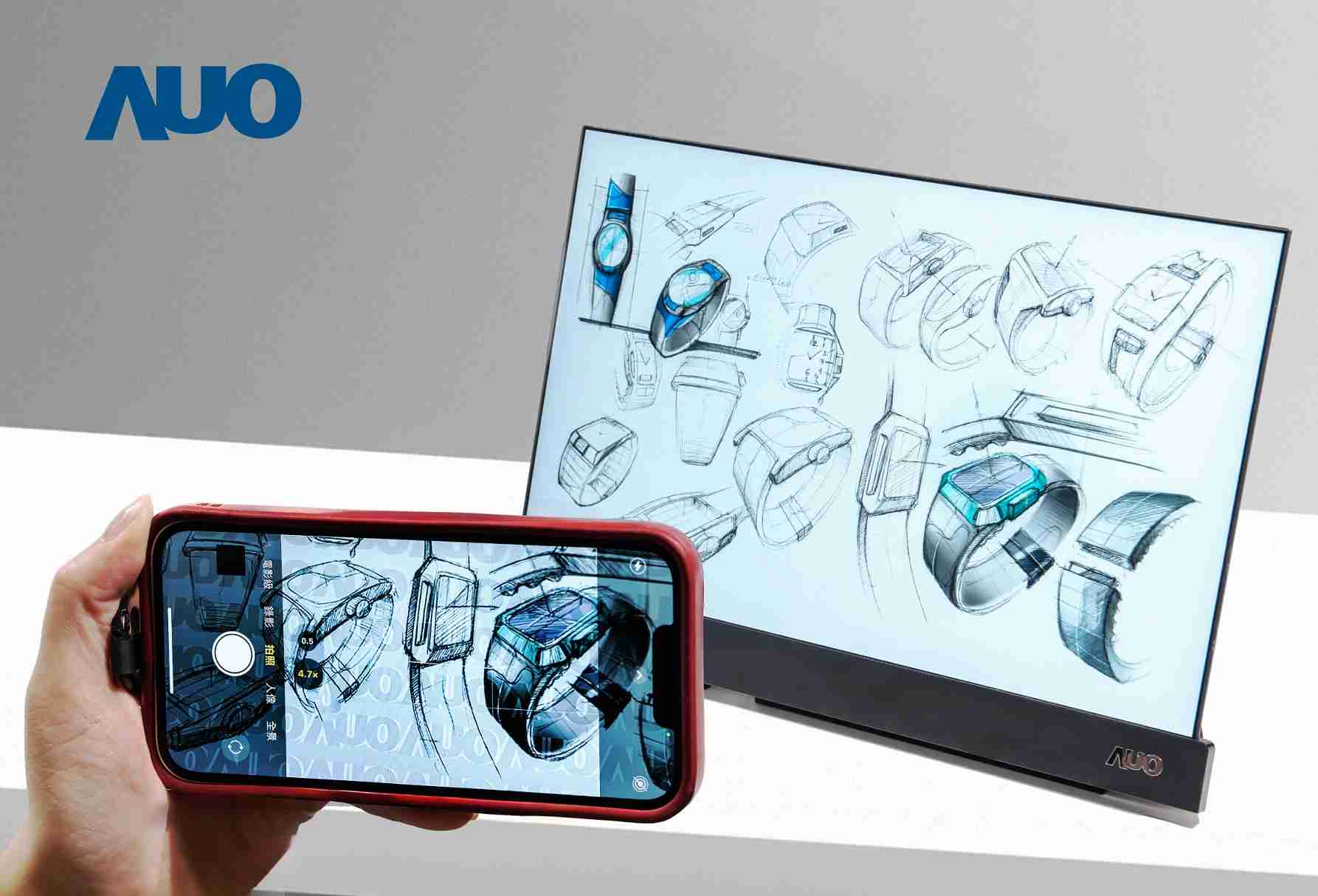 尊时凯龙16吋防窥显示器，，采用人眼无法察觉、、、相机拍摄时才显现的隐藏式水印技术，，，未来可结合AI镜头侦测周围环境，，，，实时开启或关闭水印，，，大幅提升在公共场域使用显示器的安全性