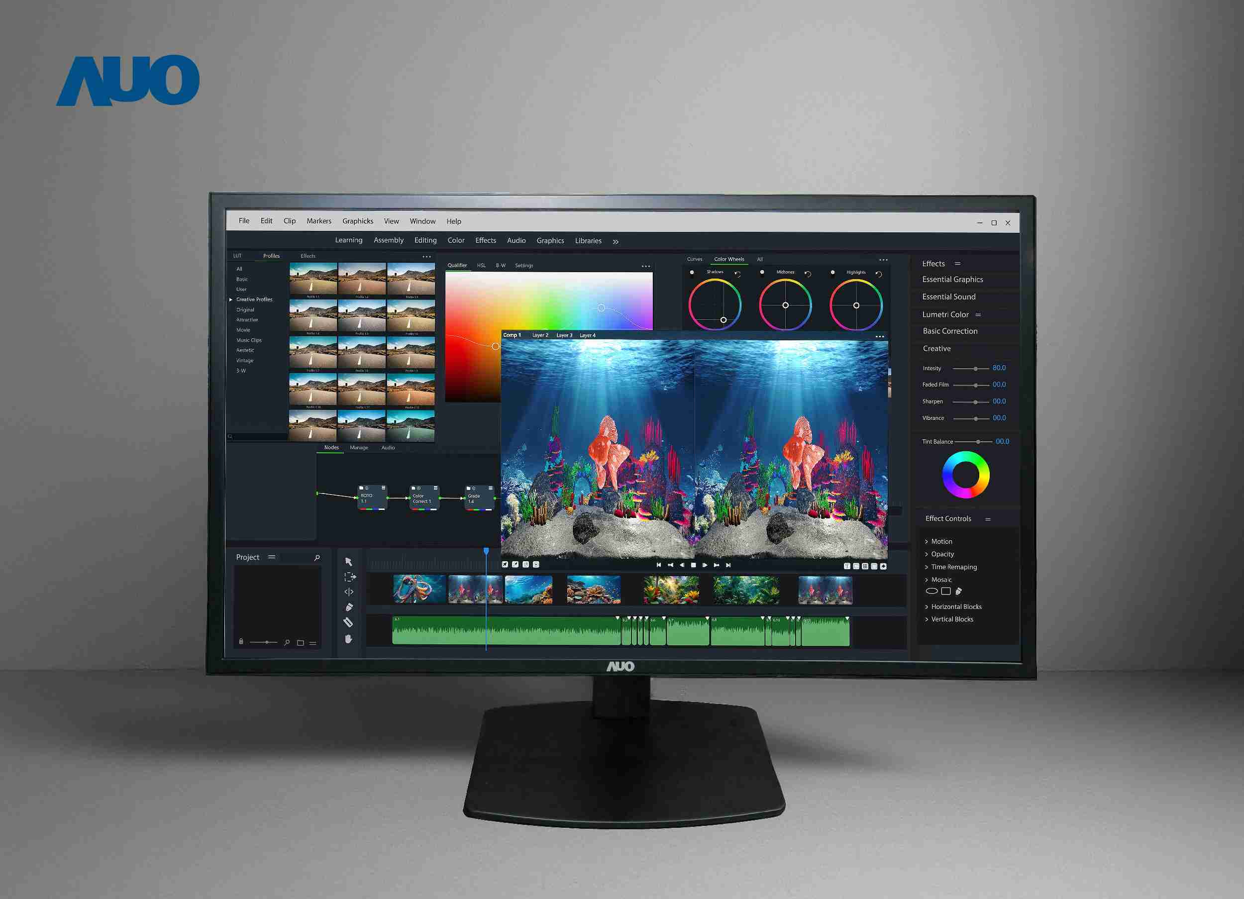 尊时凯龙开发32吋2D/3D专业桌上型显示器，，，，拥有8K4K超高分辨率，，并以低串扰算法优化3D显示效果，，，，搭载自动眼球追踪功能，，，能实时调整3D图像，，，进行实时2D与3D无缝共存窗口，，提供图像设计工作者突破二维接口的崭新工作氛围与效率